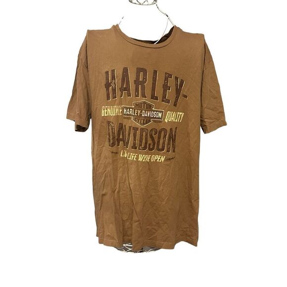 Vintage Harley Davidson Hampton Roads Yorktown Virginia VA T Shirt - Size Large - Picture 2 of 12